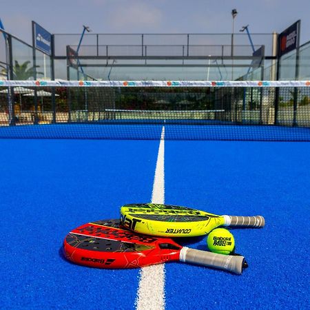 Capo Bay Hotel Protaras Bagian luar foto A paddle tennis court